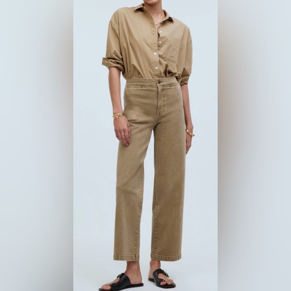 Madewell Women’s “Emmett” Wide-Leg
Cropped Trousers | Size 29T | VGUC
